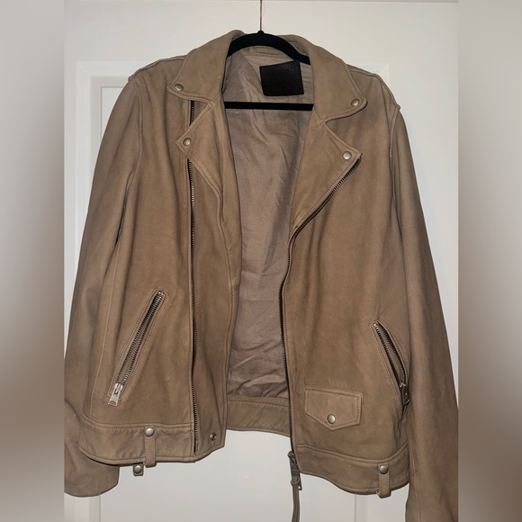 All Saints Suede Jacket - Picture 5 of 7